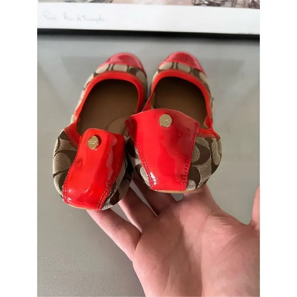 ‎Coach Wanda Ballerina Flat - Picture 6 of 12